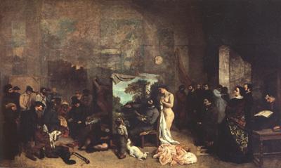 Gustave Courbet The Painter's Studio (mk22)